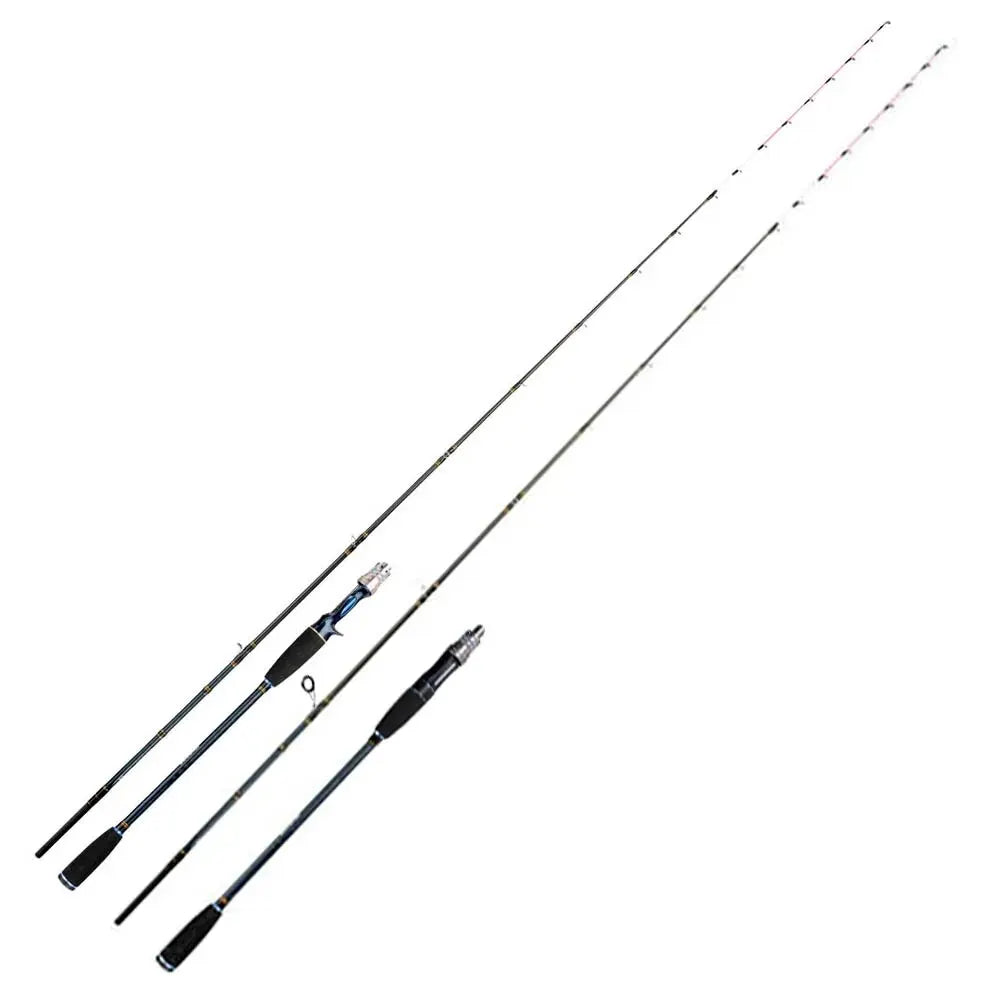 Boat Fishing Rod with Titanium Tip 1.7m 1.8m 1.9m ML Spinning Casting Fishing Rod for Cuttlefish Fishing Rod with Sprial Rings