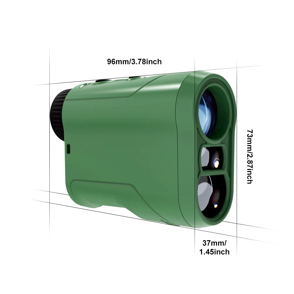 REVASRI 1000M Multi-Function Hunting Rangefinder with Speed and Scan Golf Slope Compensation Mode, for Hunting and Shooting