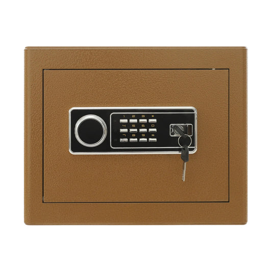 Digital Home Safe Box Electronic Lock Steel Security Safe with Alarm LED Light Wall Mount for Cash Jewelry Documents