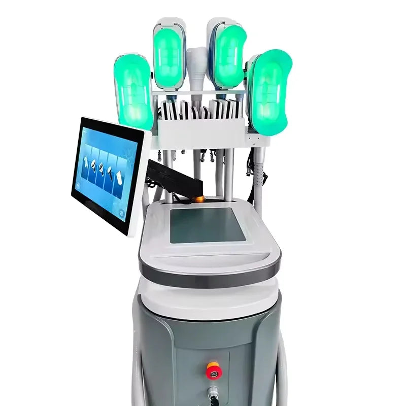 Portable 360 Cooling Sculpting Body Slimming Machine Loss Weight Fat Freezing 3 In 1 Cellulite Removal Vacuum Cavitation Machine