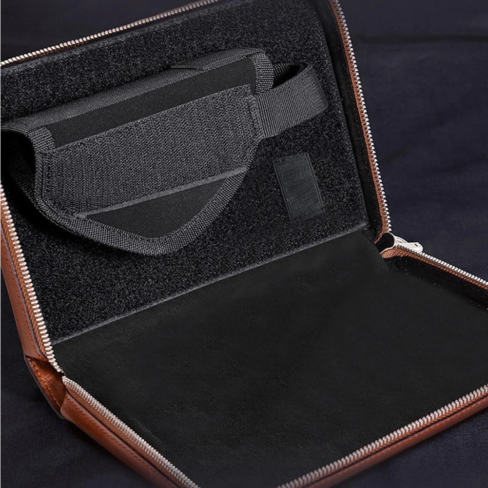 Lockable Soft Pistols Case Concealed Carry Holster Concealed Carry Gun Pouch for 9mm Glocks42 43 Guns Storage
