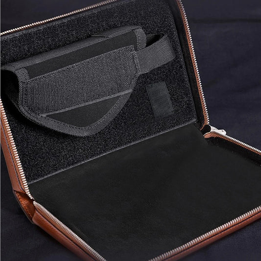 Lockable Soft Pistols Case Concealed Carry Holster Concealed Carry Gun Pouch for 9mm Glocks42 43 Guns Storage