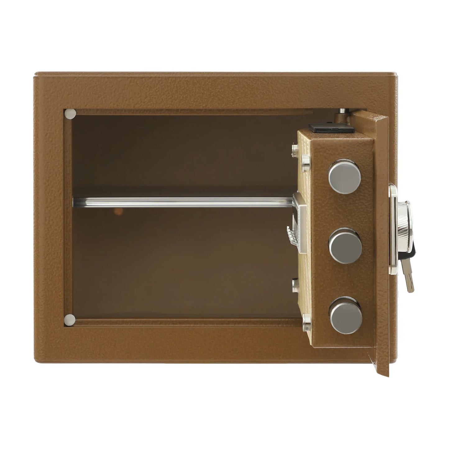 Digital Home Safe Box Electronic Lock Steel Security Safe with Alarm LED Light Wall Mount for Cash Jewelry Documents