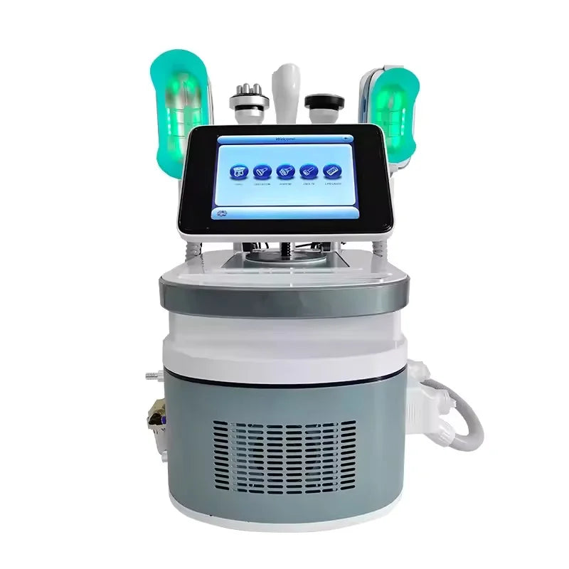 Portable 360 Cooling Sculpting Body Slimming Machine Loss Weight Fat Freezing 3 In 1 Cellulite Removal Vacuum Cavitation Machine