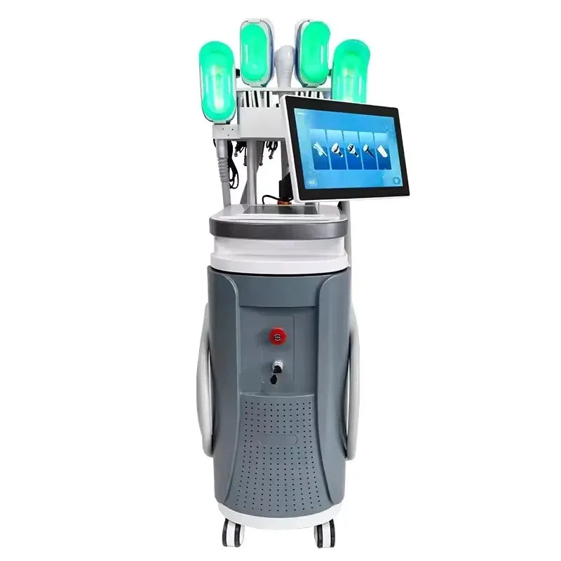 Portable 360 Cooling Sculpting Body Slimming Machine Loss Weight Fat Freezing 3 In 1 Cellulite Removal Vacuum Cavitation Machine