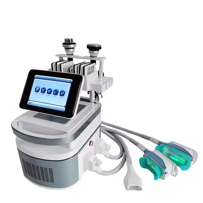 Portable 360 Cooling Sculpting Body Slimming Machine Loss Weight Fat Freezing 3 In 1 Cellulite Removal Vacuum Cavitation Machine
