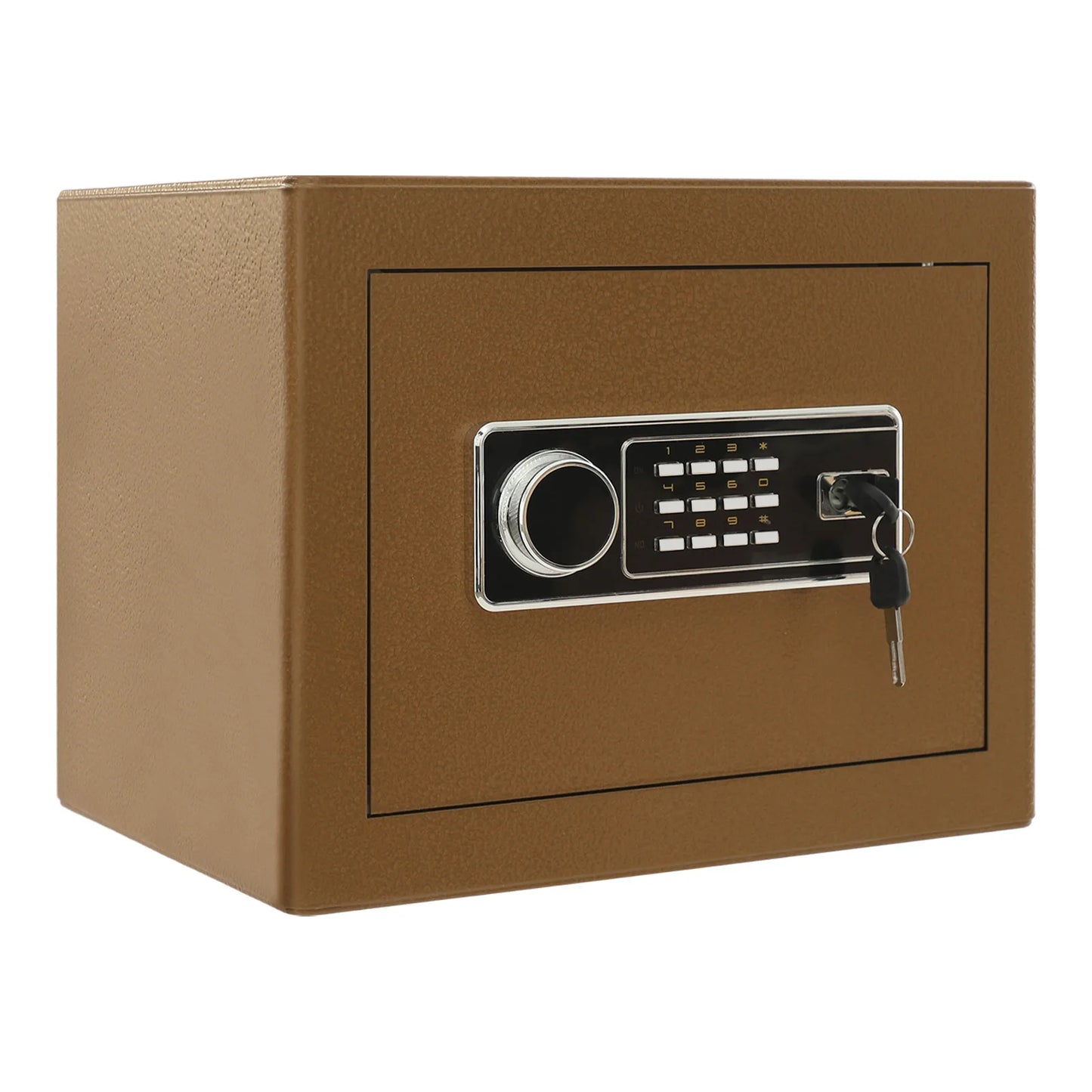 Digital Home Safe Box Electronic Lock Steel Security Safe with Alarm LED Light Wall Mount for Cash Jewelry Documents
